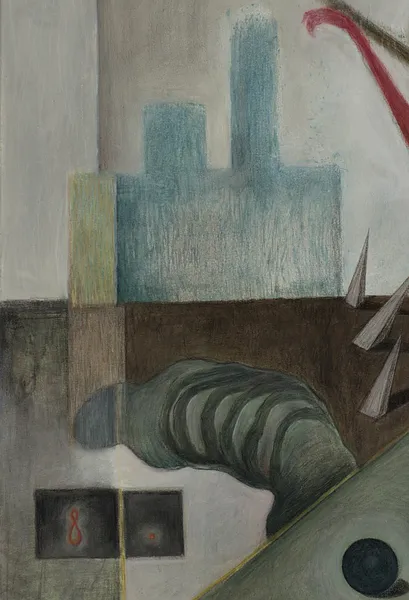 Image of Day by ABRA, size: 65 x 55 cm, made of Acrylic on canvas, Painting medium, from Lviv, priced at $420 Photo 4 of 7.
