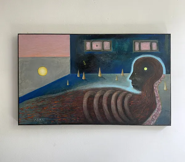 Image of Numb by ABRA, size: 100x65cm, made of Acrylic on canvas, Painting medium, from Lviv, priced at $650 Photo 2 of 9.