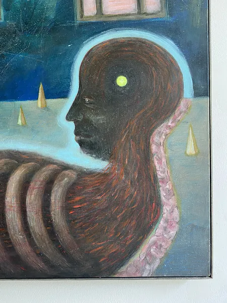 Image of Numb by ABRA, size: 100x65cm, made of Acrylic on canvas, Painting medium, from Lviv, priced at $650 Photo 3 of 9.