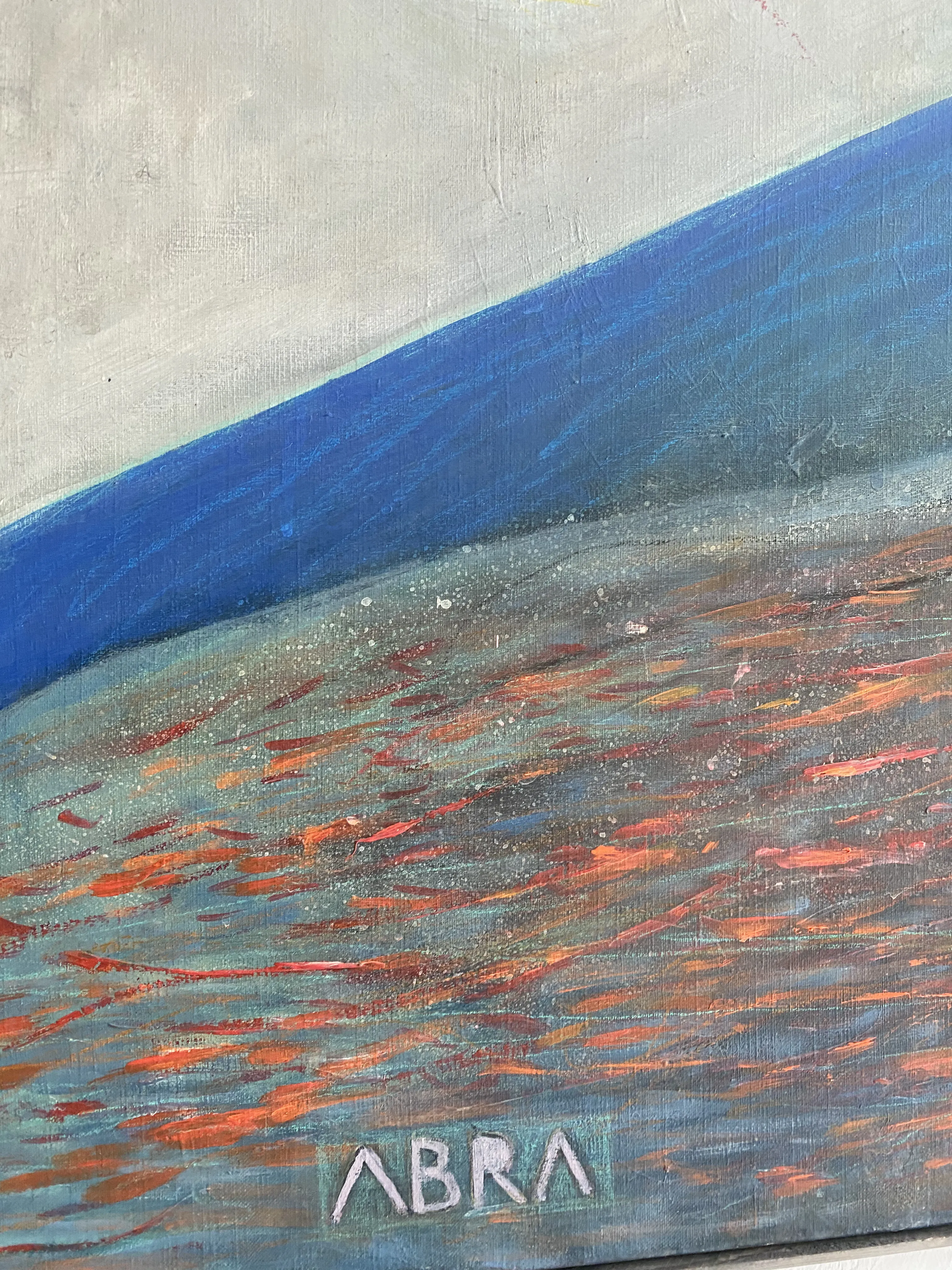 Image of Numb by ABRA, size: 100x65cm, made of Acrylic on canvas, Painting medium, from Lviv, priced at $650 Photo 5 of 9.