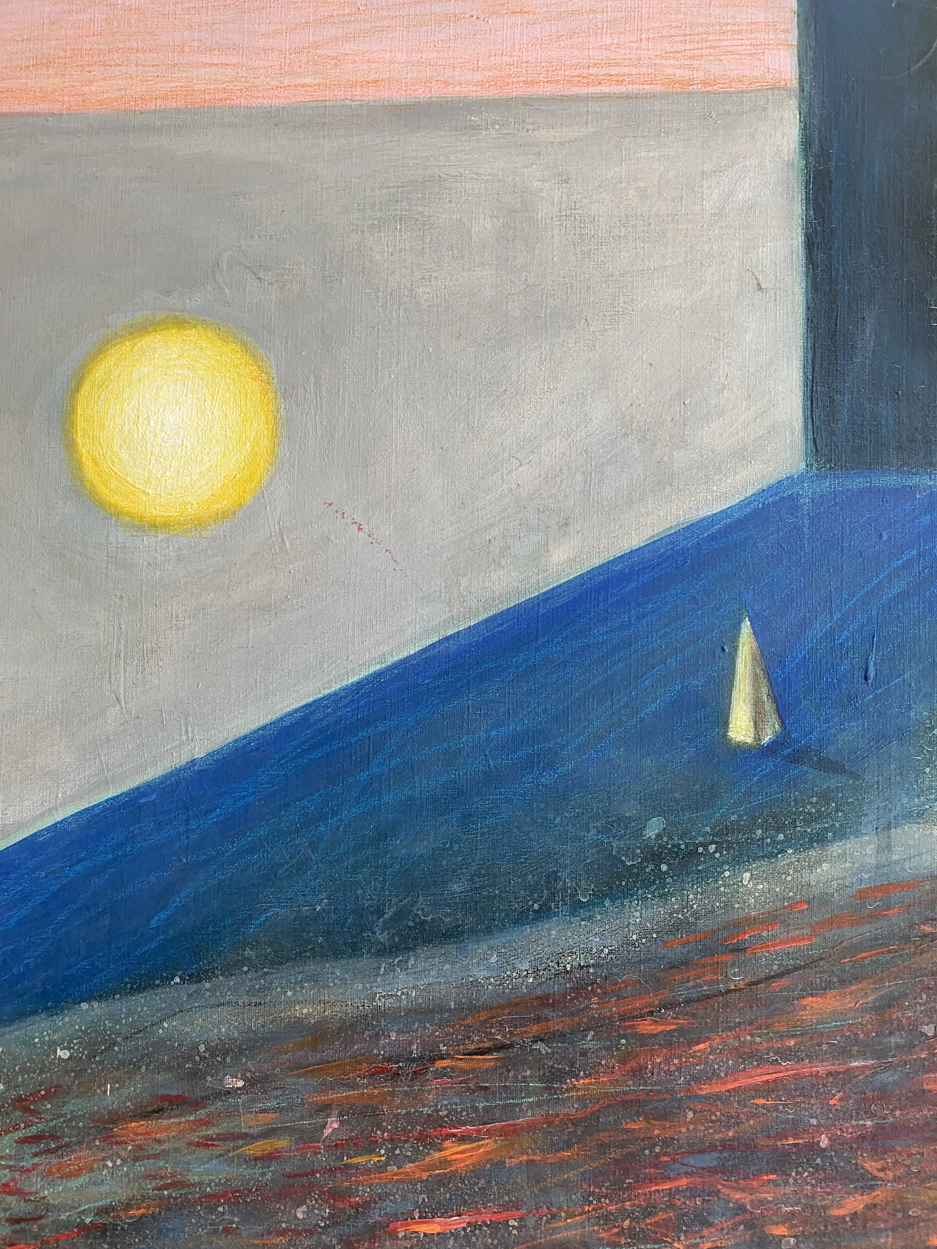 Image of Numb by ABRA, size: 100x65cm, made of Acrylic on canvas, Painting medium, from Lviv, priced at $650 Photo 6 of 9.