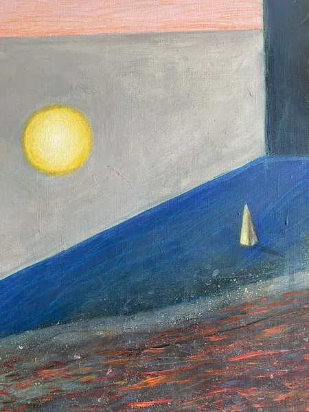 Image of Numb by ABRA, size: 100x65cm, made of Acrylic on canvas, Painting medium, from Lviv, priced at $650 Photo 6 of 9.