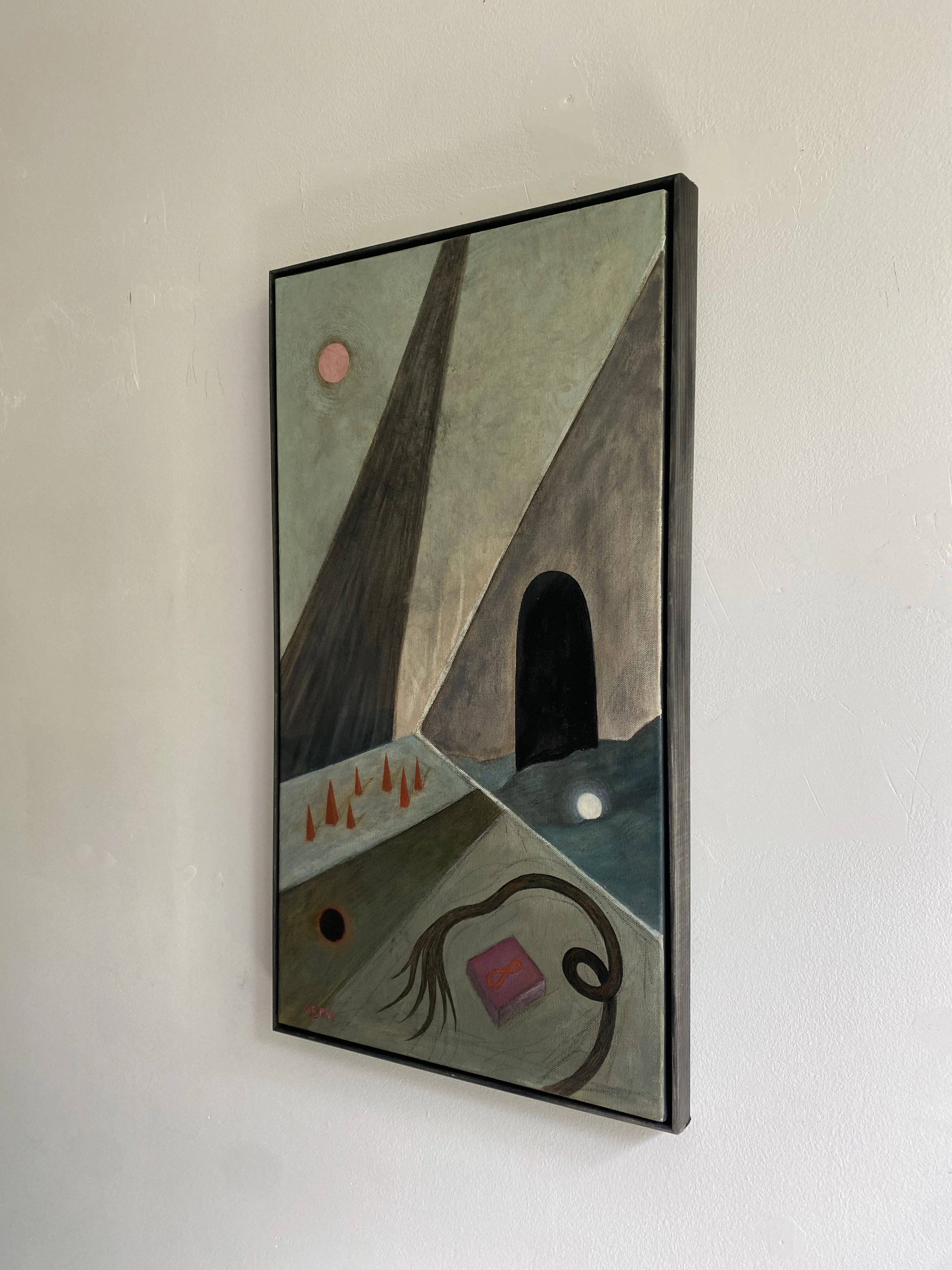 Image of Entry by ABRA, size: 75x40cm, made of Acrylic on canvas, Painting medium, from Lviv, priced at $390 Photo 6 of 8.