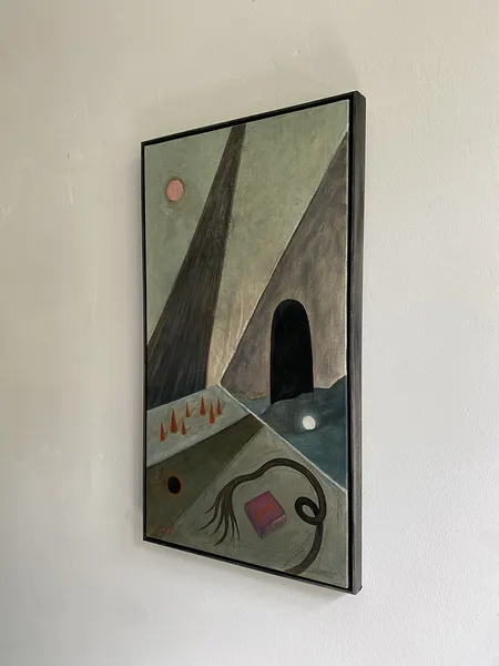 Image of Entry by ABRA, size: 75x40cm, made of Acrylic on canvas, Painting medium, from Lviv, priced at $390 Photo 6 of 8.
