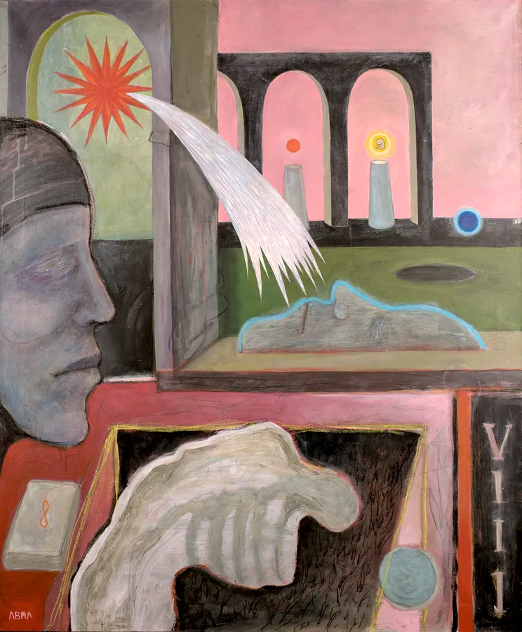 Image of 8 days by ABRA, size: 120x100cm, made of Acrylic on canvas, Painting medium, from Lviv, priced at $1000