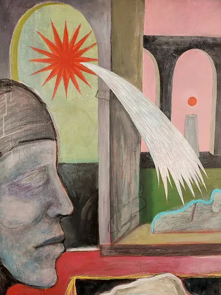 Image of 8 days by ABRA, size: 120x100cm, made of Acrylic on canvas, Painting medium, from Lviv, priced at $1000 Photo 3 of 9.