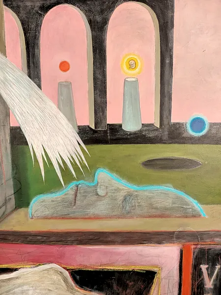 Image of 8 days by ABRA, size: 120x100cm, made of Acrylic on canvas, Painting medium, from Lviv, priced at $1000 Photo 4 of 9.
