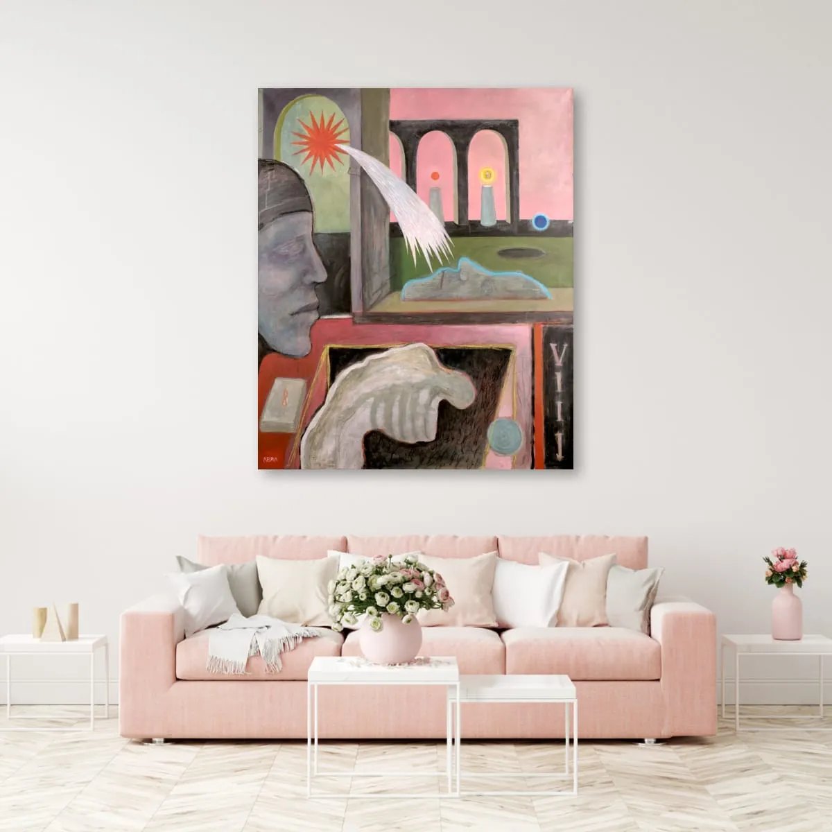 Image of 8 days by ABRA, size: 120x100cm, made of Acrylic on canvas, Painting medium, from Lviv, priced at $1000 Photo 6 of 9.