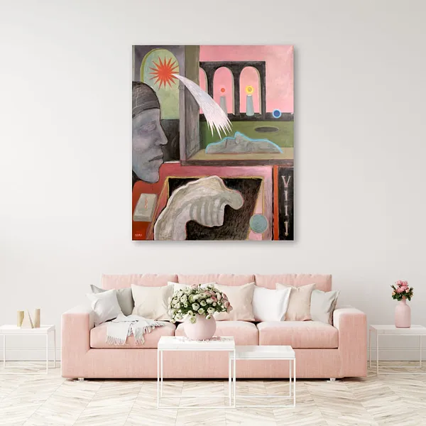 Image of 8 days by ABRA, size: 120x100cm, made of Acrylic on canvas, Painting medium, from Lviv, priced at $1000 Photo 6 of 9.
