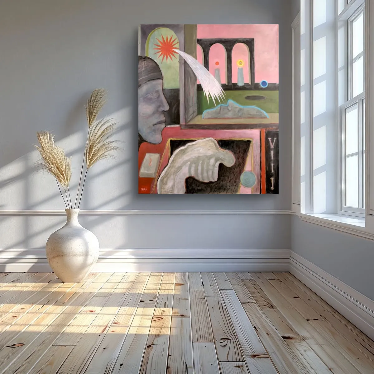 Image of 8 days by ABRA, size: 120x100cm, made of Acrylic on canvas, Painting medium, from Lviv, priced at $1000 Photo 7 of 9.
