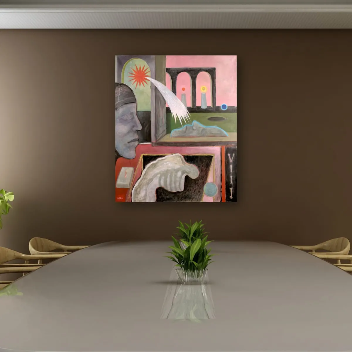 Image of 8 days by ABRA, size: 120x100cm, made of Acrylic on canvas, Painting medium, from Lviv, priced at $1000 Photo 9 of 9.