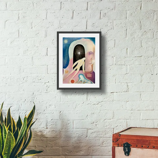 Image of Untitled by ABRA, size: 30 x 21 cm, made of Acrylic on watercolor paper, Painting medium, from Lviv, priced at $150 Photo 5 of 7.