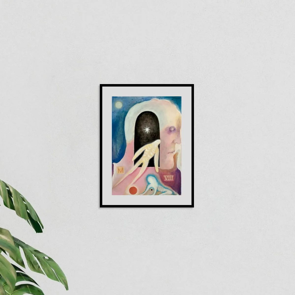 Image of Untitled by ABRA, size: 30 x 21 cm, made of Acrylic on watercolor paper, Painting medium, from Lviv, priced at $150 Photo 7 of 7.